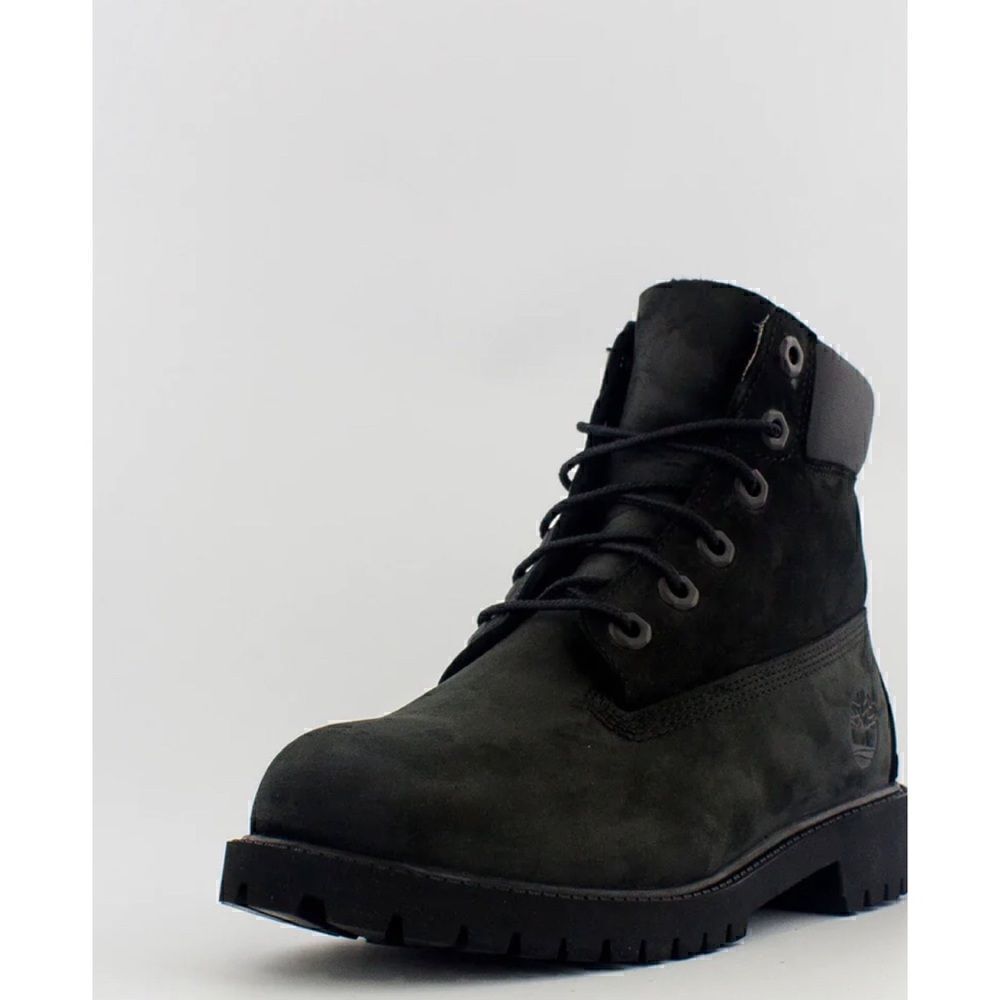 TIMBERLAND PREMIUM 6-INCH WATERPROOF BOOT (BIG KIDS) Black Size 4.5/ Excellent